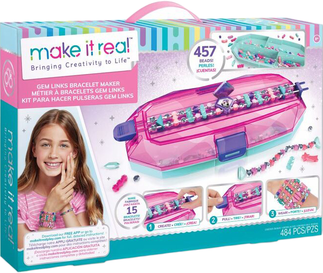 

Набор браслетов с верстатом Make it Real Девичий клад (MR1512) (695929015121)