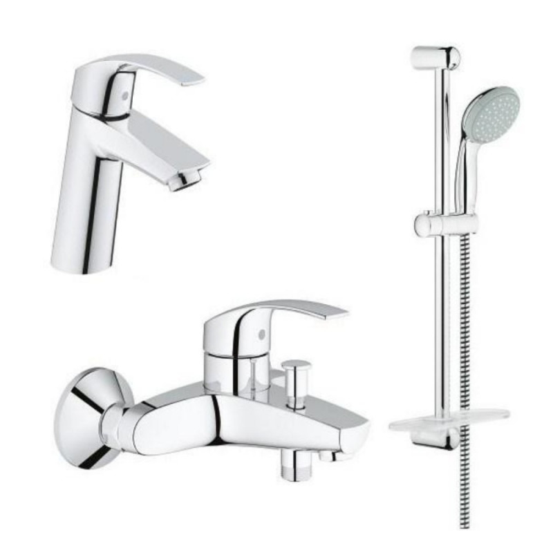 

GROHE Набір для ванни Eurosmart 3 в 1 (123246M)