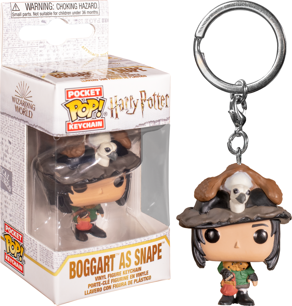 

Фигурка-брелок Funko Pop фанк Поп Harry Potter Boggart as Snape Боггарт в образе Северус Снегг 4см