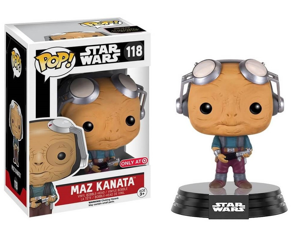 

Фигурка Funko Pop фанк Поп МАЗ Каната Звездные войны Maz Kanata Star Wars 10 см