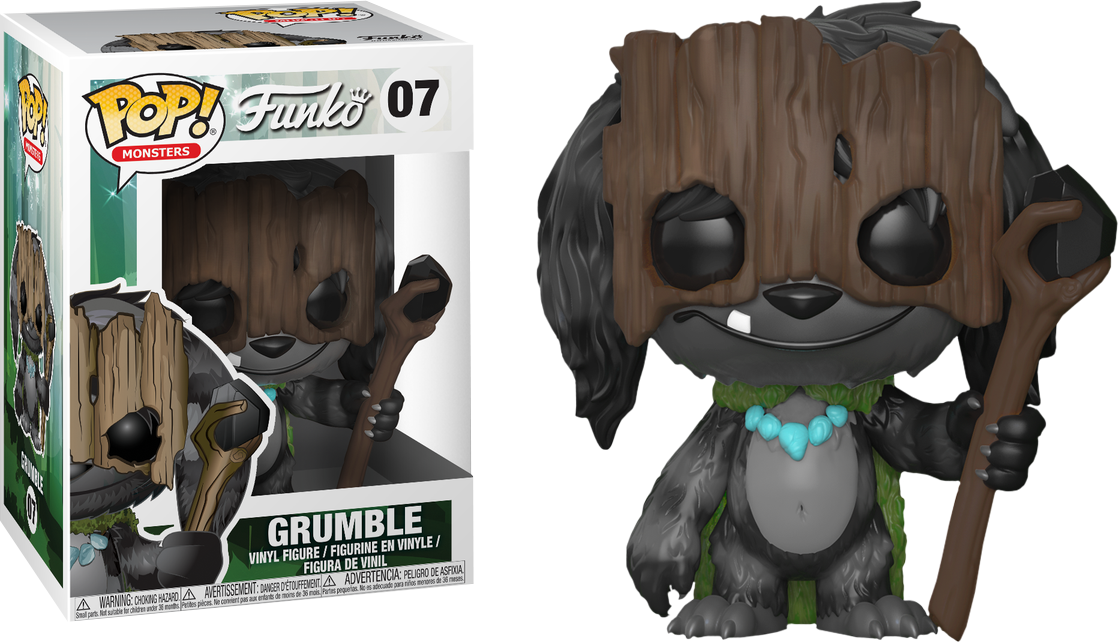 

Фигурка Funko Pop фанк Поп Монстрики леса Грамбл Wetmore Ворчать 10 см