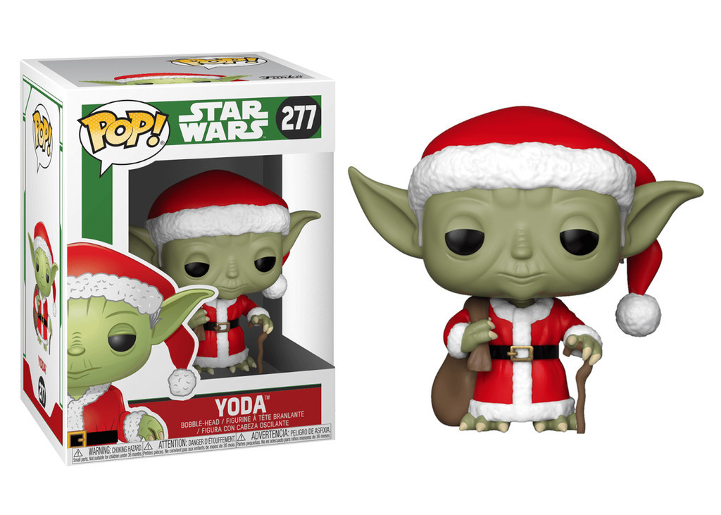 

Фигурка Funko Pop фанк Поп Звезные войны Санта Йода Star Wars Santa Yoda 10 см