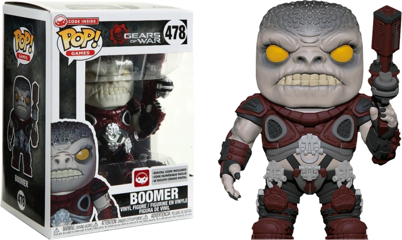 

Фигурка Funko Pop фанк Поп Шестерни войны Бумер Gears Of War Boomer 10 см