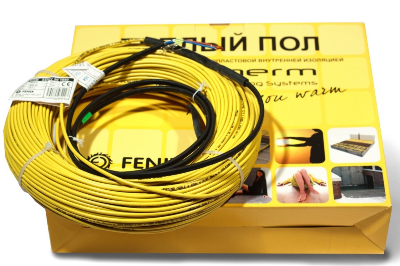 

Теплый пол 12м2 In-Therm 1850 Вт под плитку