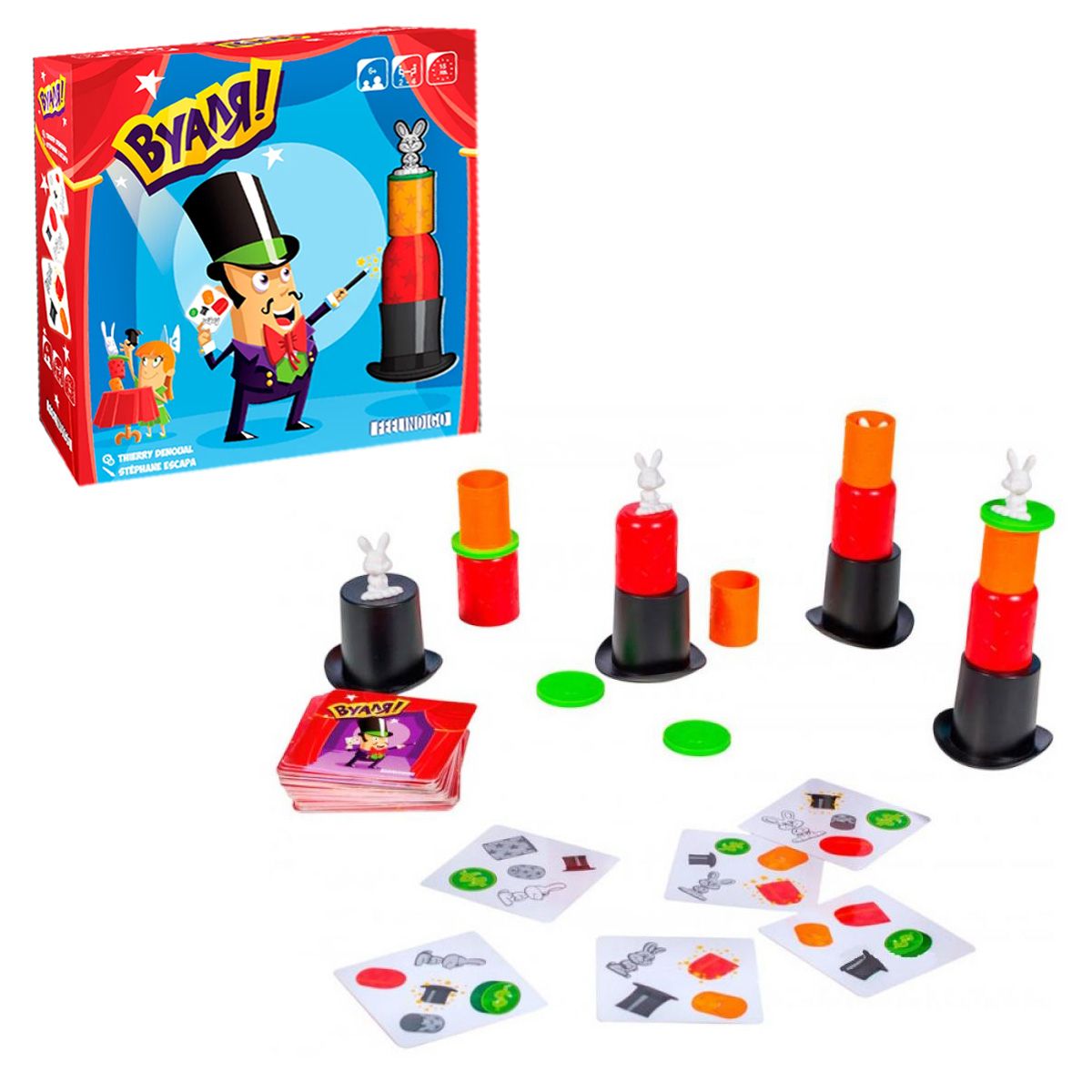 

Настольная игра Вуаля Feelindigo (FI17008) (128547)