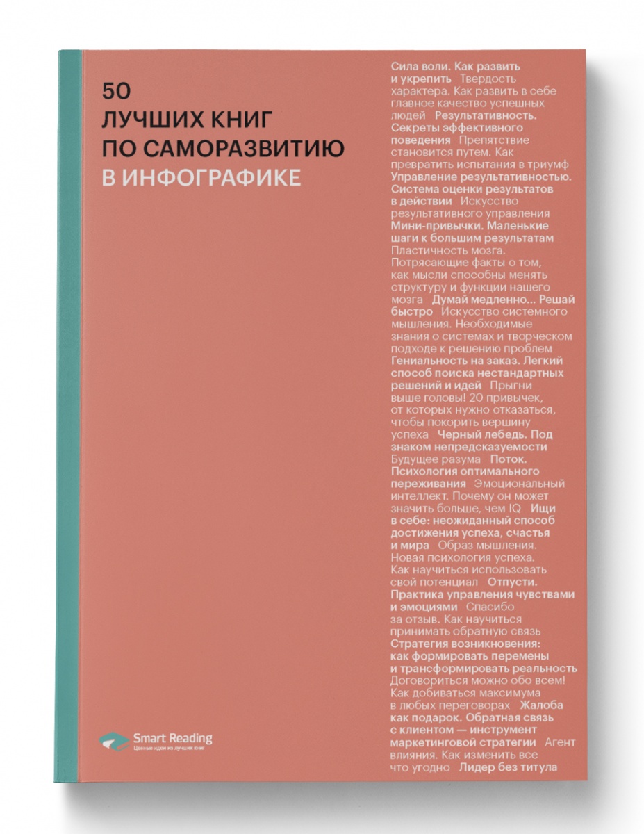 

50 лучших книг по саморазвитию в инфографике (4188594)