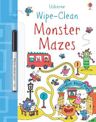 

Wipe-Clean. Monster Mazes