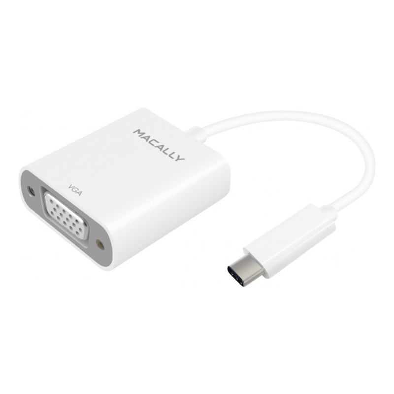 

Адаптер Macally Type-C 3.1 to VGA White