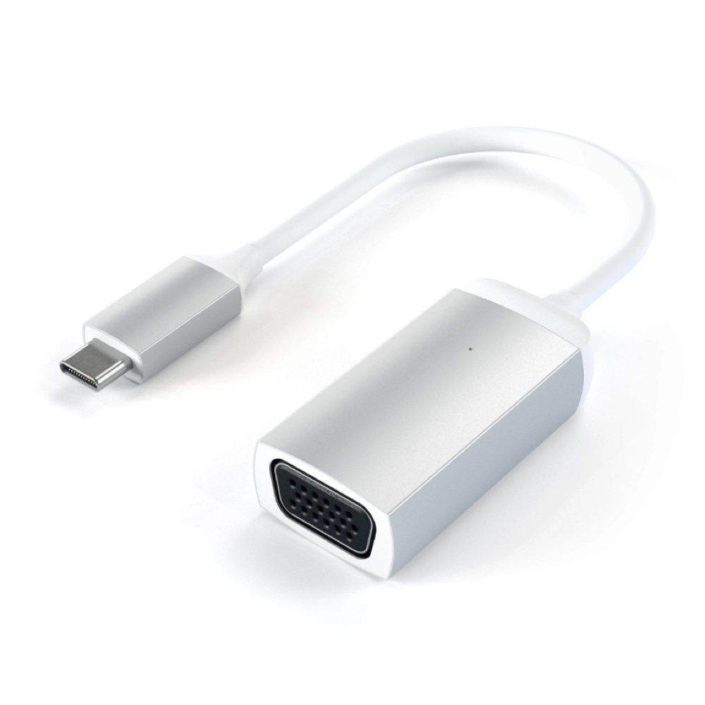 

Адаптер Satechi Type-C VGA Adapter Silver (ST-TCVGAS)
