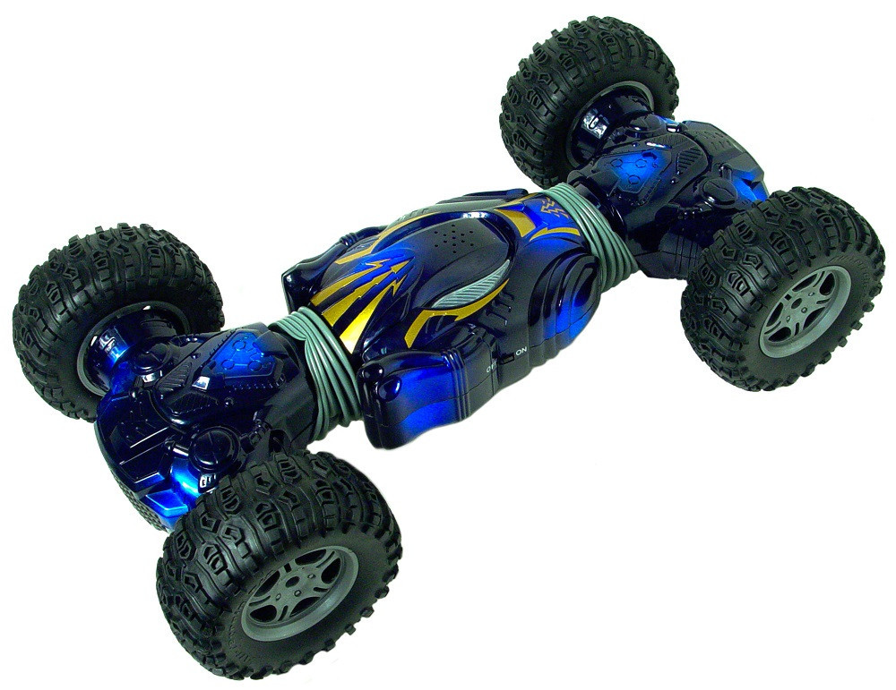 

Машинка-перевертыш на радиоуправлении Kronos Toys J2666 Синий (gr_011292)