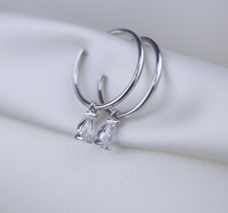 

Серебряные серьги Чистота