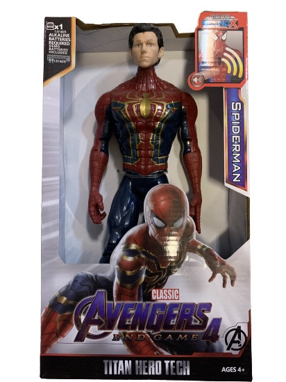 

Фигурка Железный человек паук Avenger Мстители (30 см) Война Бесконечности