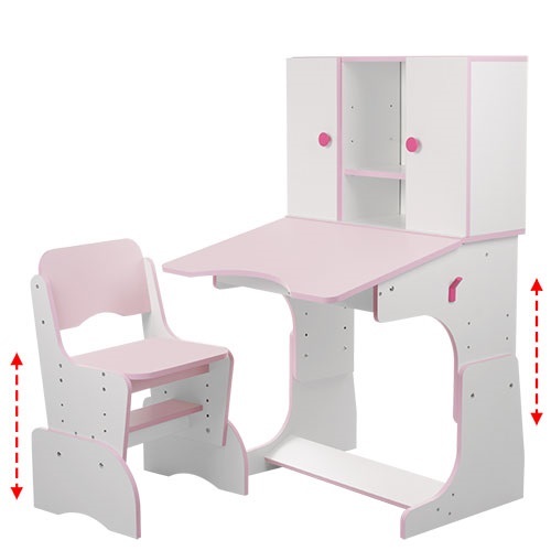 

Парта Bambi W 903-3 Light wood / Pink (W 903)