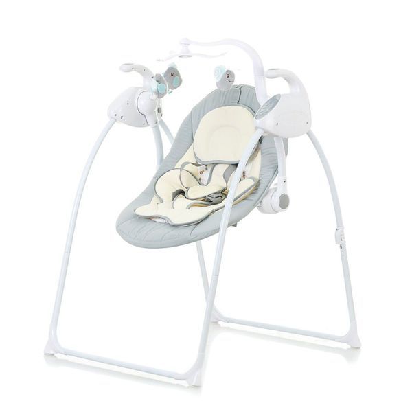 

Укачивающий центр Mioobaby Impulse (Миобеби импульс) light grey