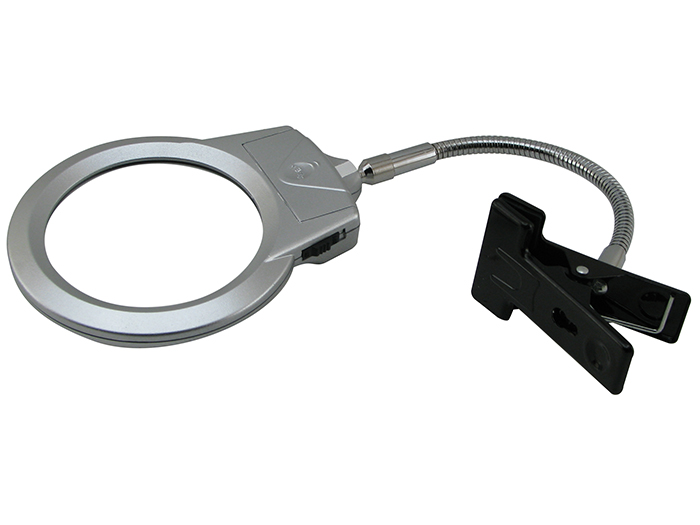 

Лупа на прищепке Magnifier MG15122-2A