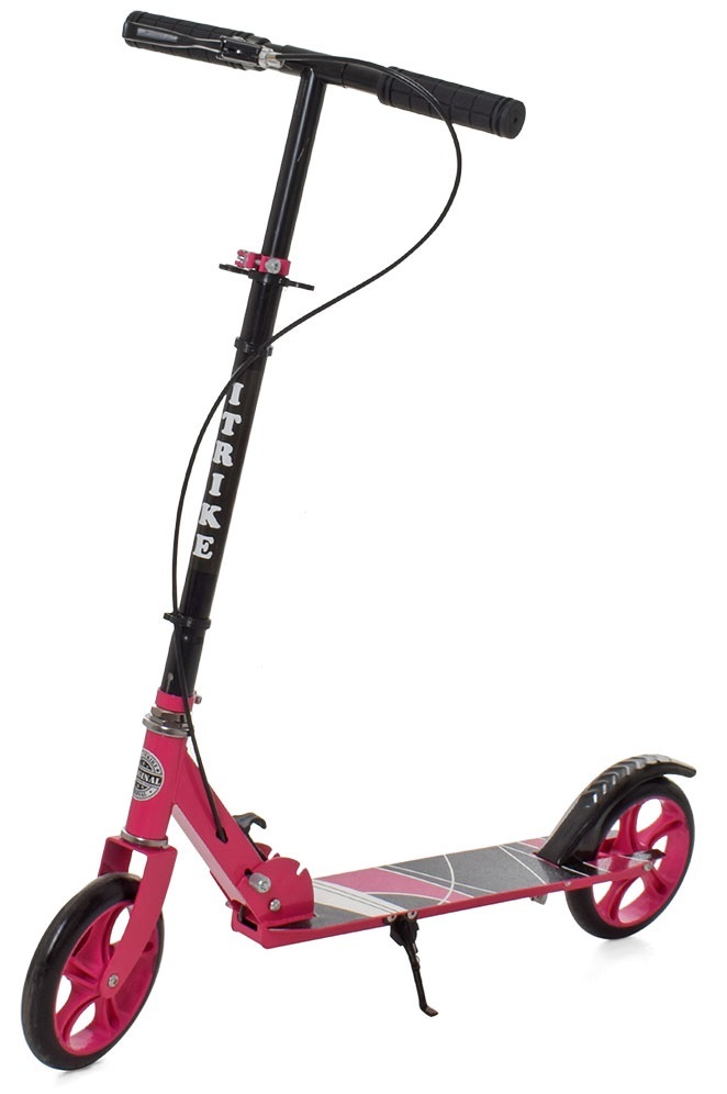 

Самокат с ручным тормозом iTrike SR 2-008-P Pink (SR 2-008)