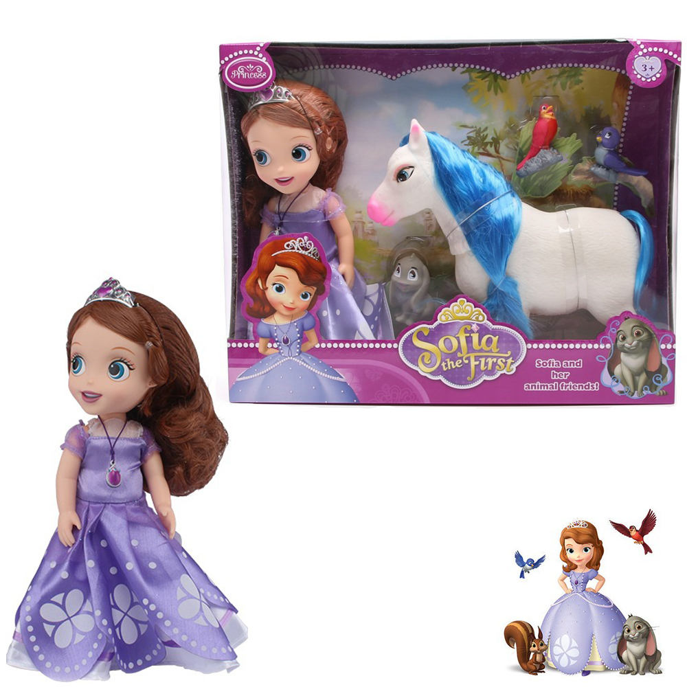 

Кукла Принцесса София с лошадкой и животными в наборе Princess Sofia