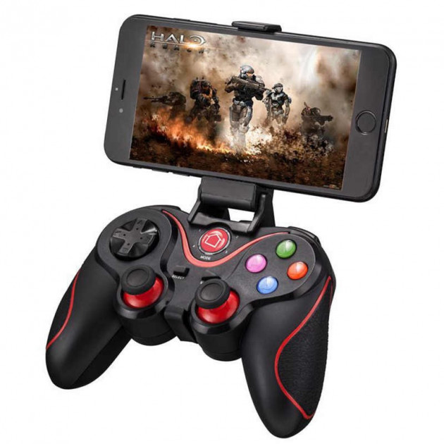 

Беспроводной Bluetooth джойстик Gen-game геймпад для мобильного телефона смартфона V8 PC Android iOS черный