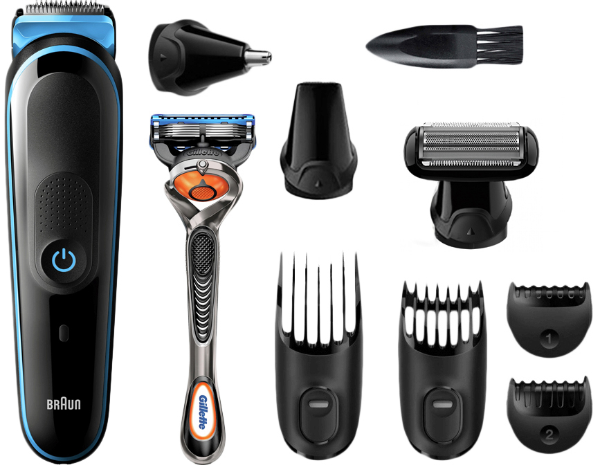 

Набор для стрижки BRAUN MGK5280 + бритва Gillette