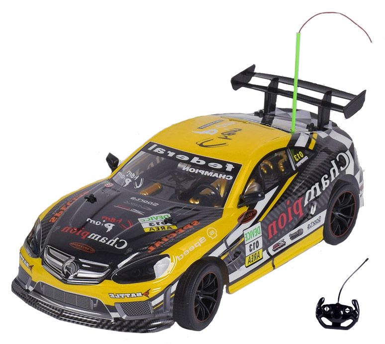 

Игрушечный радиоуправляемый гоночный автомобиль Stunt 899-36 .4 V, подсветка, ;желтый