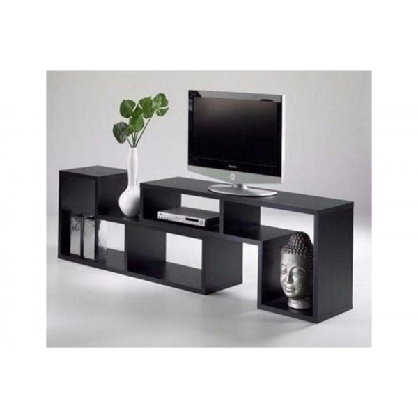 

Тумба-стеллаж под телевизор из ДСП ТВ-5 Флеш Микс Мебель Венге темный