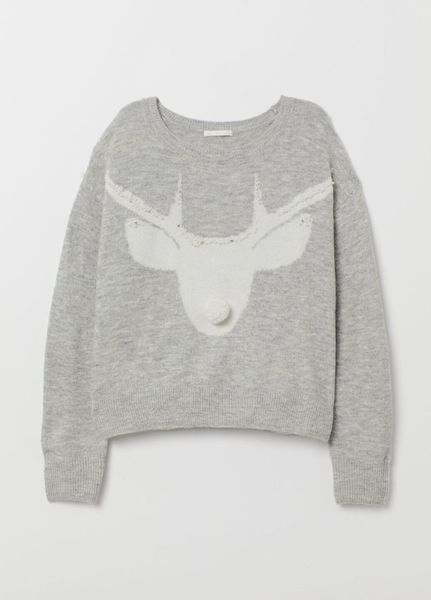 

Свитер H&M XS серый (1099-381)