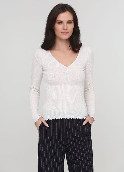

Пуловер H&M ХS Светло-серый (1099-795)