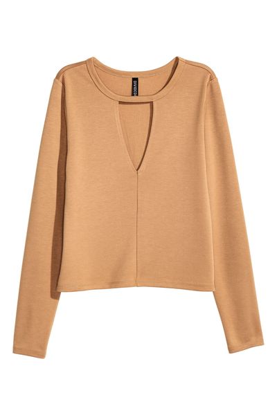 

Пуловер H&M L Бежевый (1083-988)
