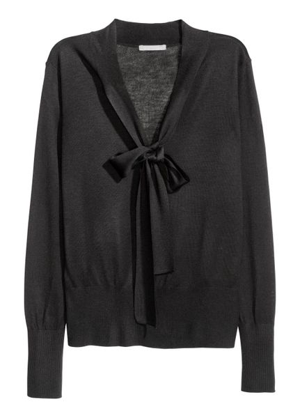 

Пуловер H&M S Черный (1095-873)