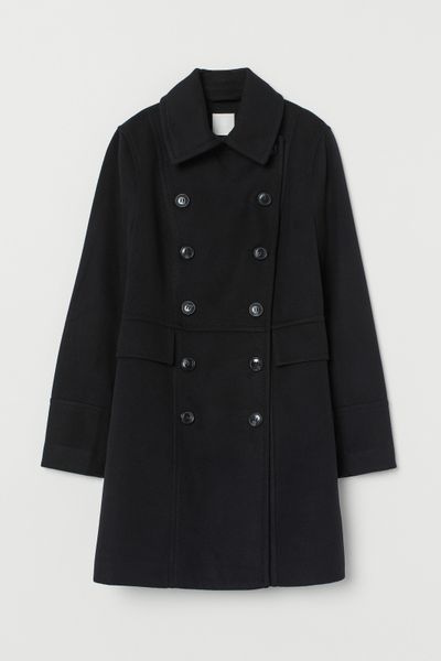 

Пальто H&M 40 чёрное (1092-315)