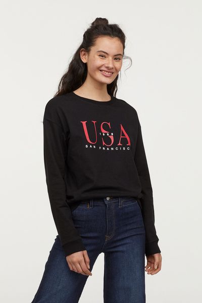 

Свитшот H&M М Черный (1201-714)