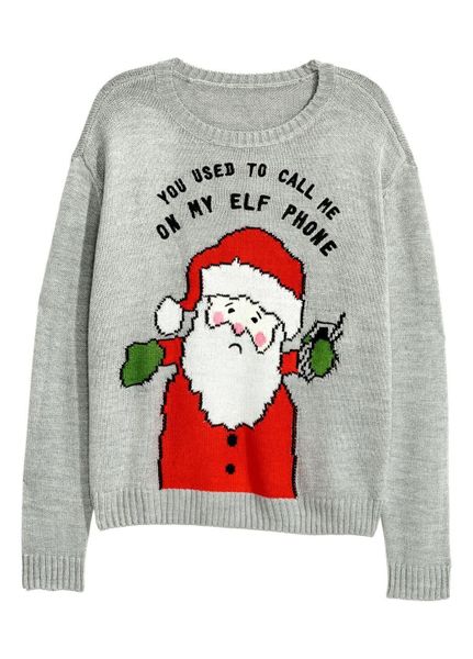 

Свитер H&M M серый (1095-339)