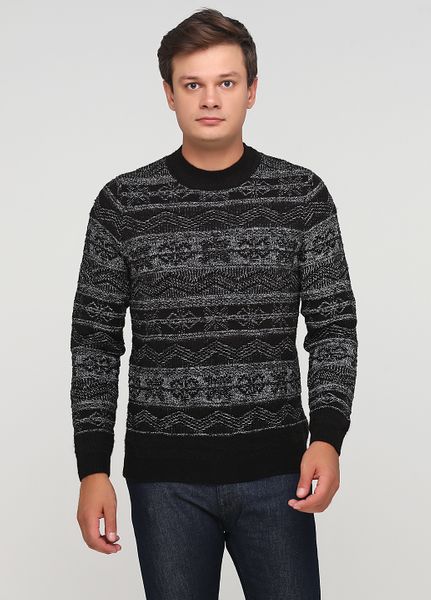 

Свитер H&M М Чёрно-серый (1092-577)