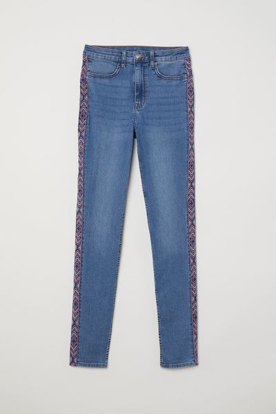 

Джинсы H&M 38 синие (1088-478)