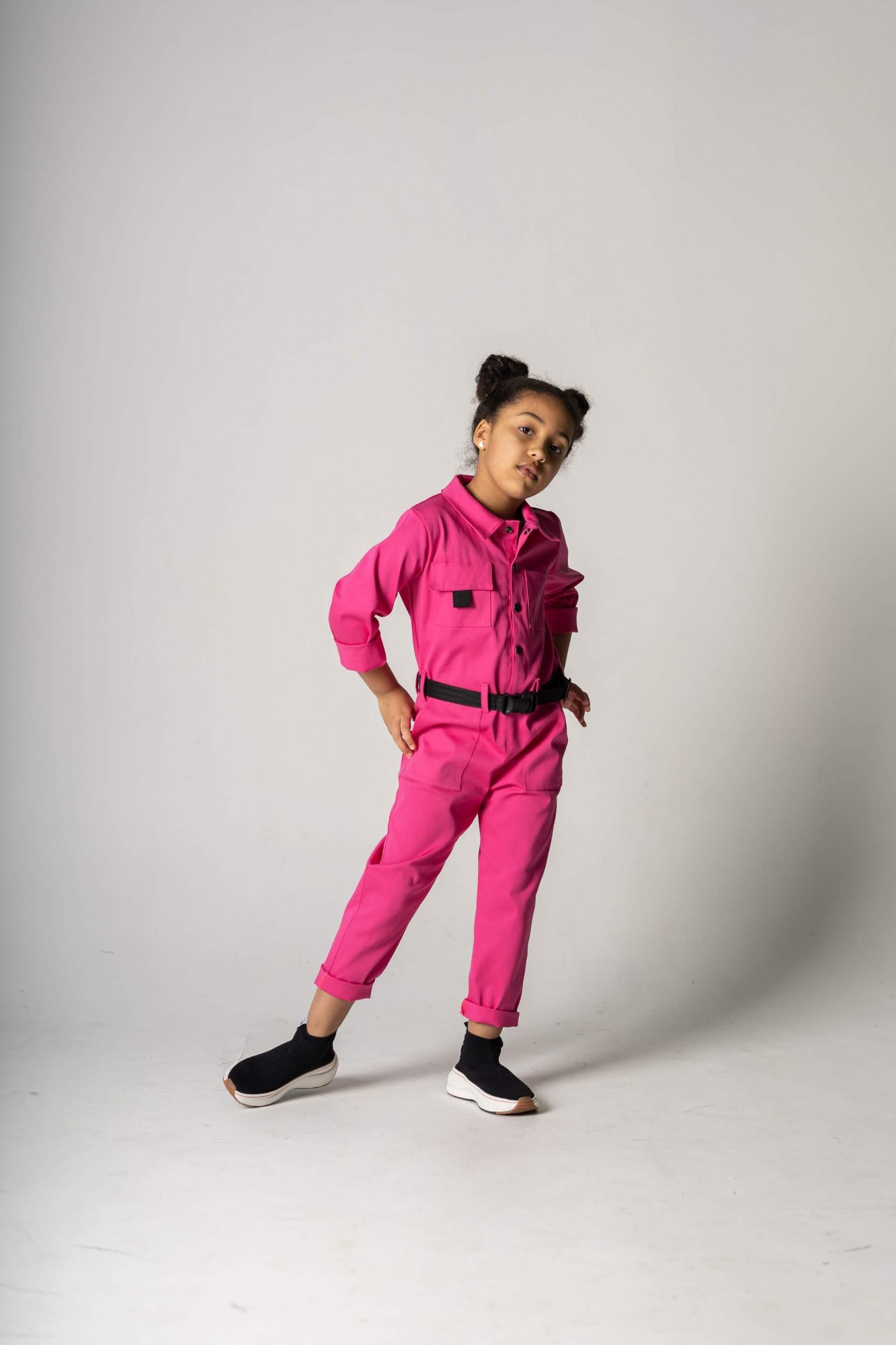 

Комбінезон джинсовий MILACLUB pink0023 152-158см