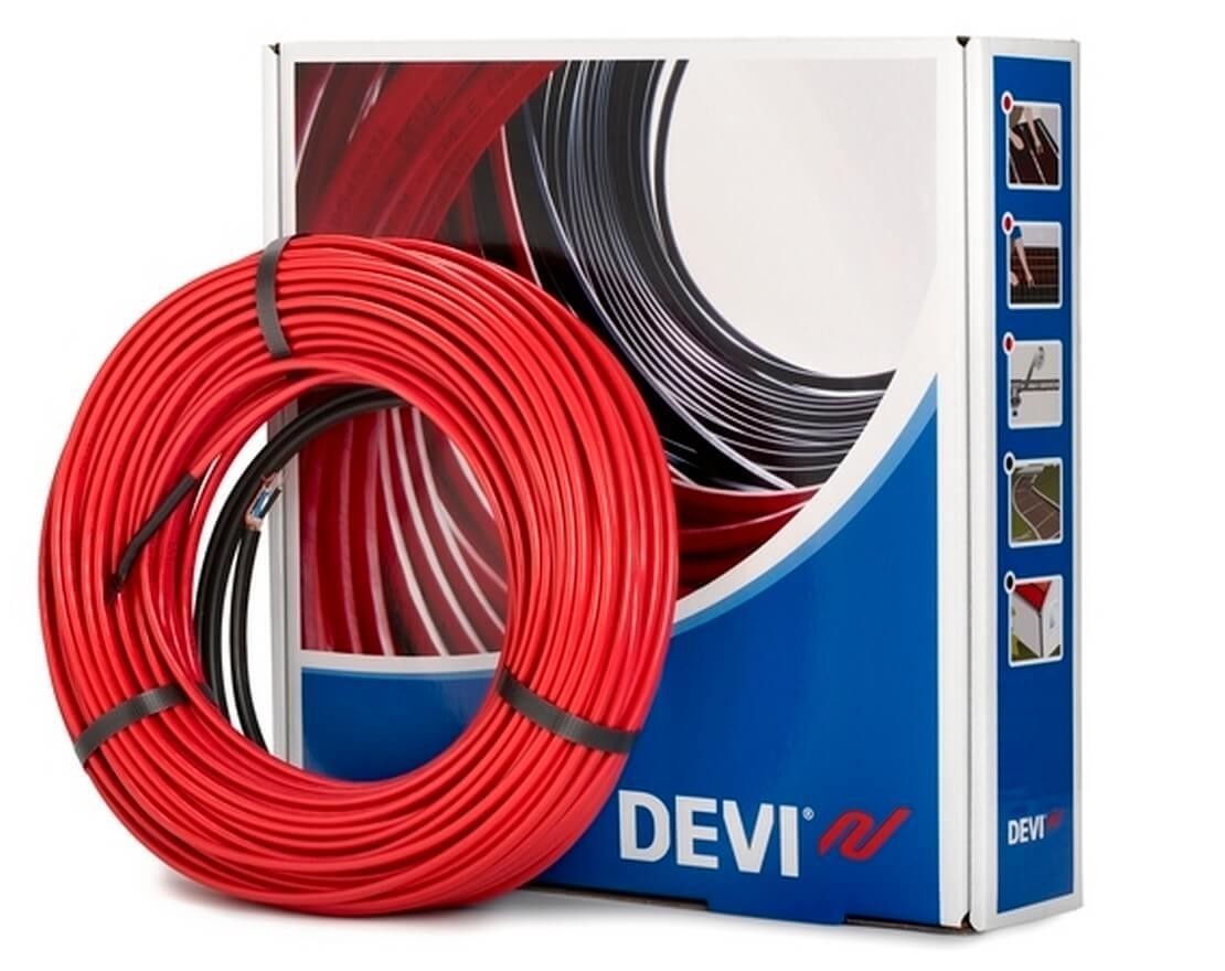 

Двужильный нагревательный кабель DEVIflex 18T- 1625B 7 м
