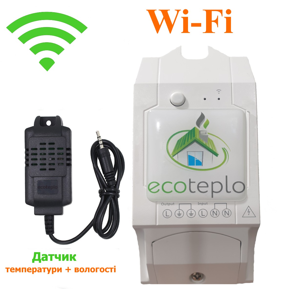 

Wi-Fi терморегулятор ECOTEPLO S-1
