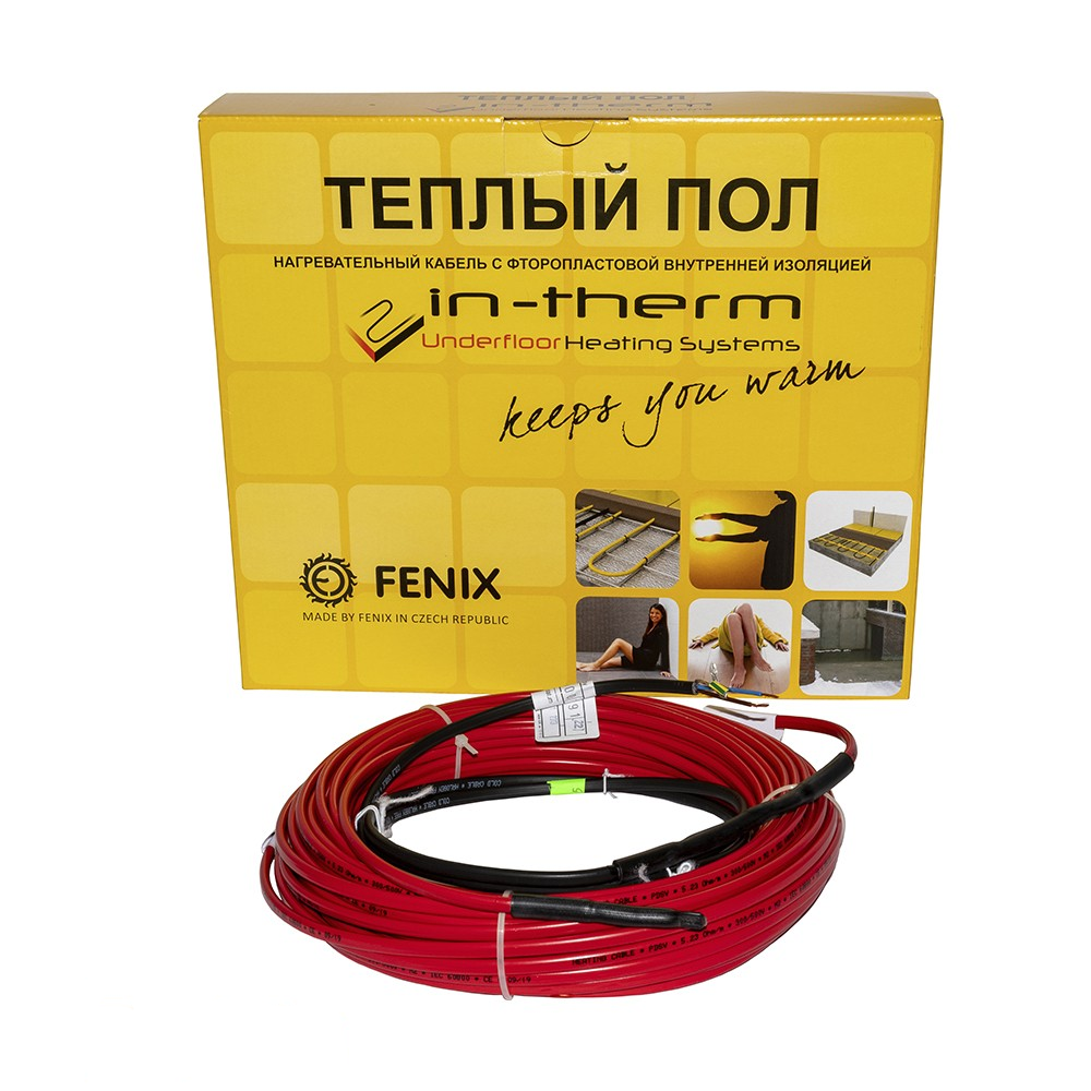 

Тепла підлога | Нагрівальний кабель IN-THERM ECO PDSV 20Вт/м.кв 550Вт 27м 4.7м.кв
