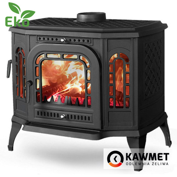 

Печь камин чугунная KAWMET P7 (10.5 kW) LB EKO дверцы с левой стороны