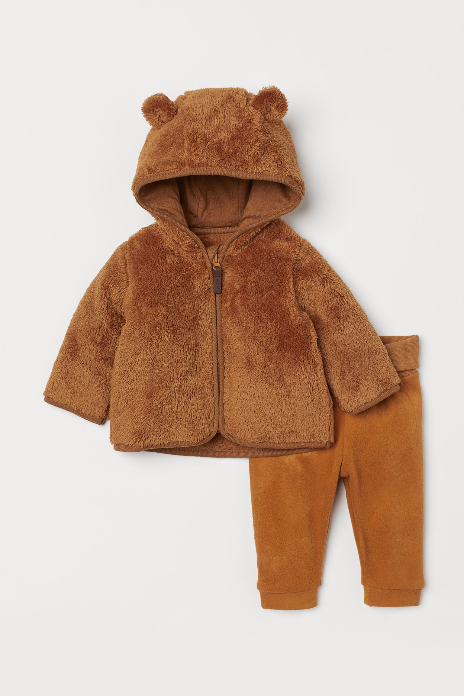 

Комплект (кофта + штанишки) H&M 0866503011 6-9М 74 см Коричневый (0866503011-6-9)