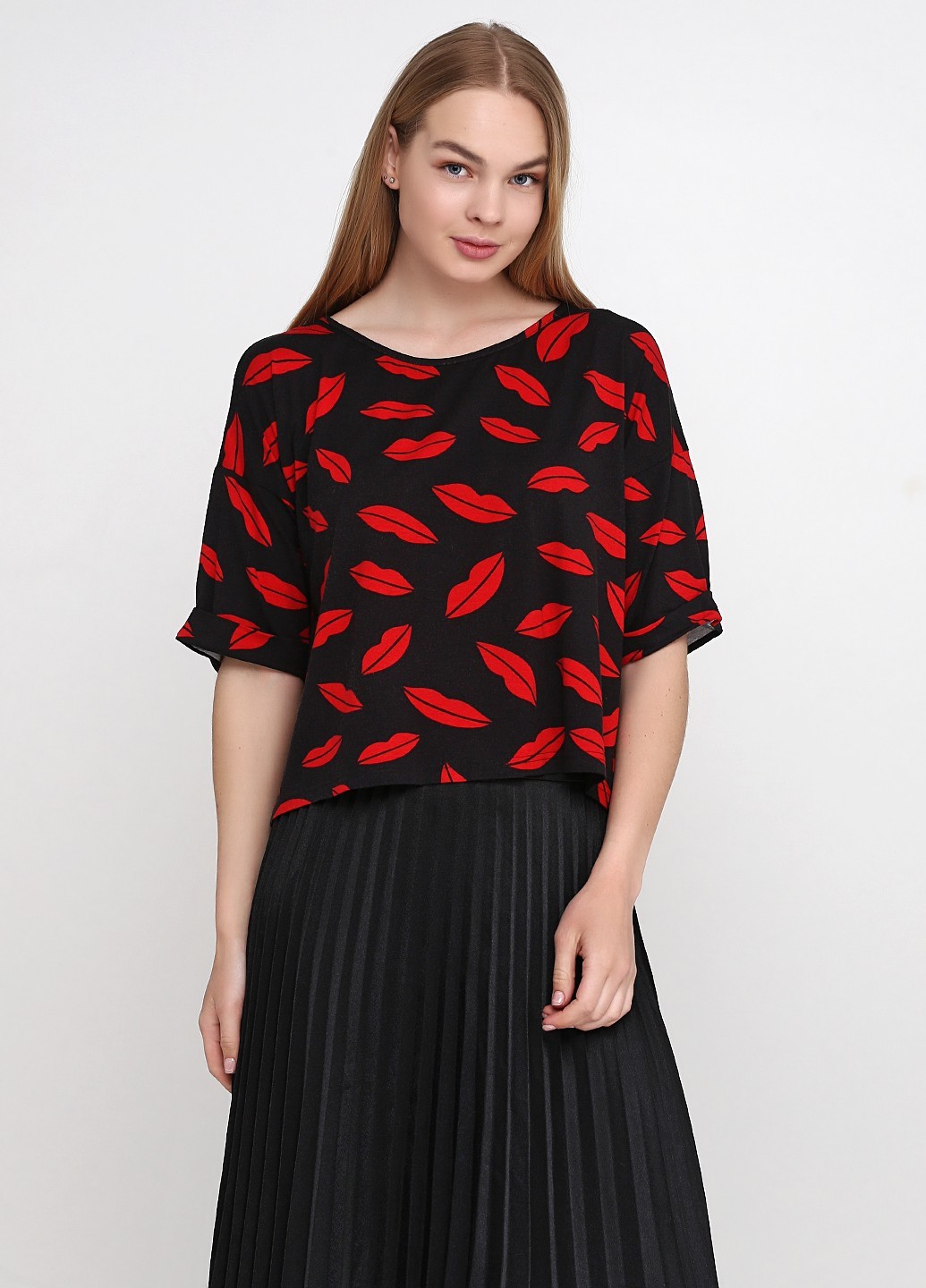 

Футболка Kristina Mamedova черный 13/6/SS17 M