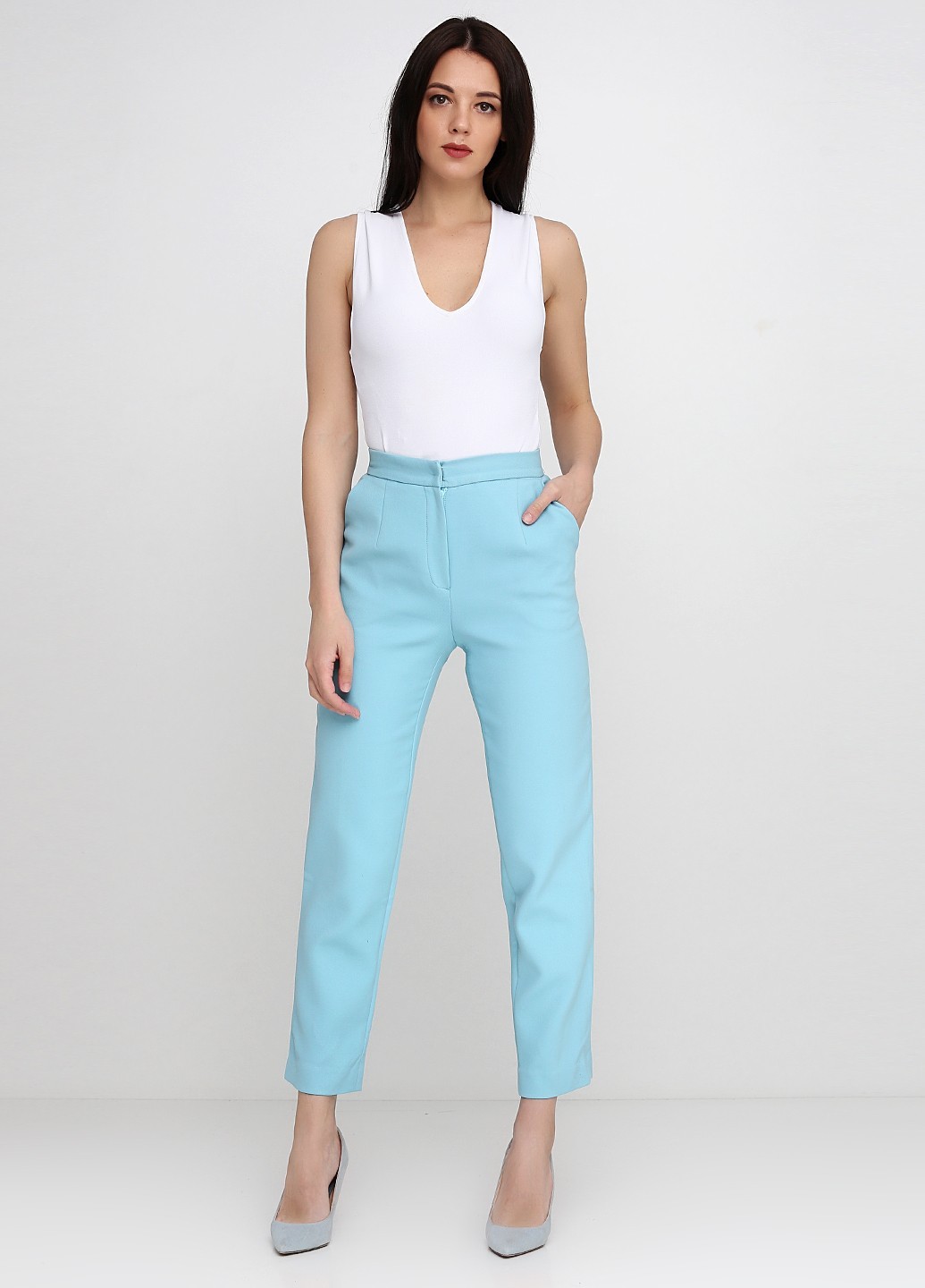 

Брюки Kristina Mamedova бирюзовые 25.1/1/SS18 XS