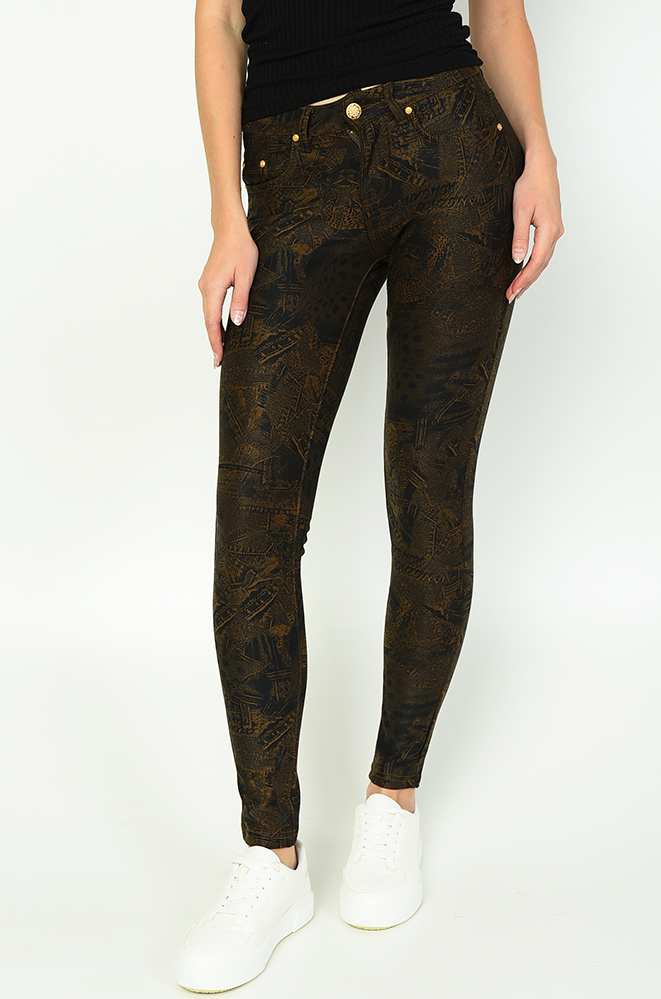 

Штаны S.X. 0011-2  Черный с коричневым, Штаны S.X. 0011-2 25 Черный с коричневым