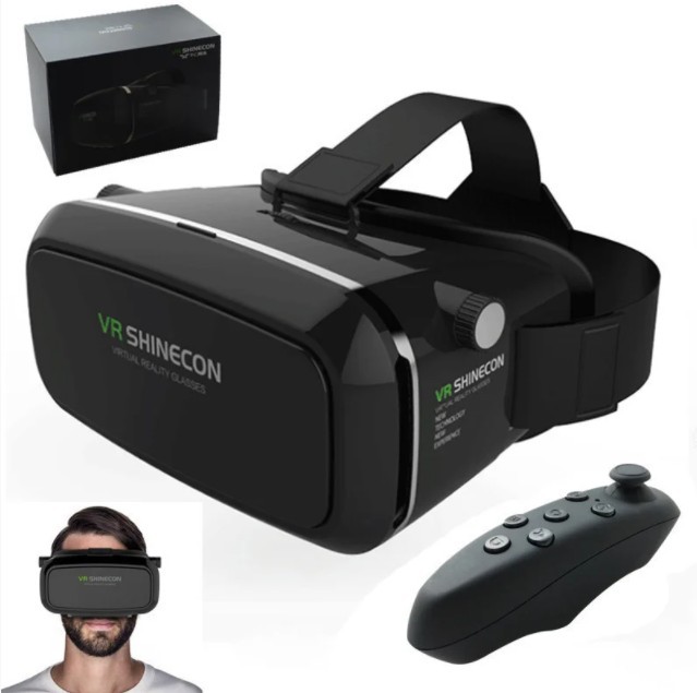 

Очки виртуальной реальности с пультом VR Shinecon