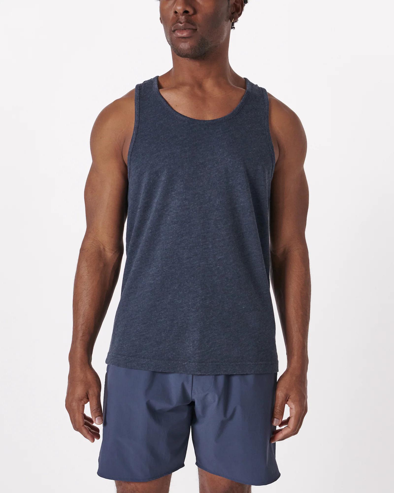 

Мужская майка Abercrombie & Fitch AF8926M  Темно-синий, Мужская майка Abercrombie & Fitch AF8926M L Темно-синий