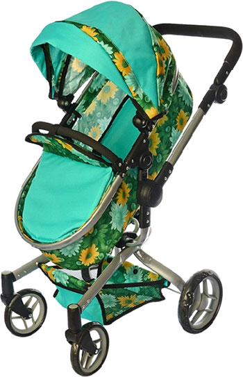 

Коляска для кукол Melogo 9695 Зеленая (green)
