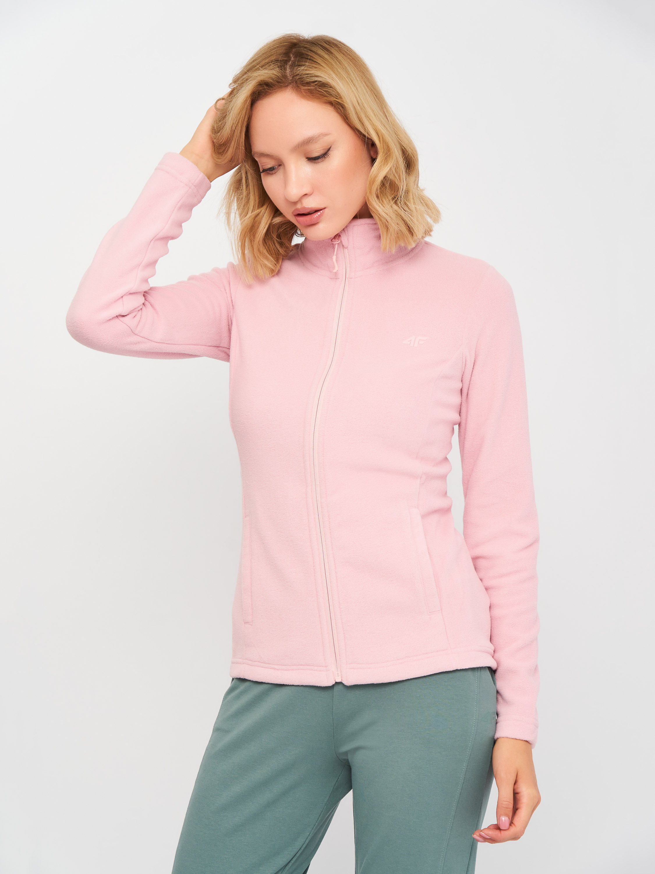 

Толстовка на флисе 4F NOSH4-PLD350  Pale Coral, Толстовка на флисе 4F NOSH4-PLD350 S Pale Coral