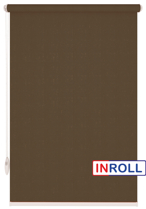 

Ролета тканевая INROLL Есо-Mini 97,5х185 см BO Berlin Коричневый 216
