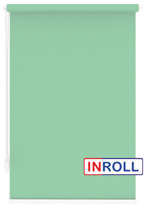 

Ролета тканевая INROLL Есо-Mini 117,5х185 см Camila Салатовый A623