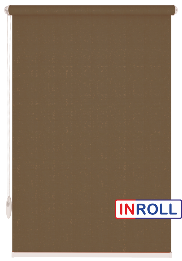 

Ролета тканевая INROLL Есо-Mini 82,5х185 см BO Berlin Коричневый 301 Silver